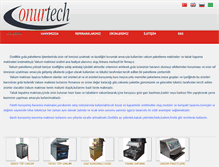 Tablet Screenshot of onurtech.com.tr